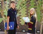 2 students talking